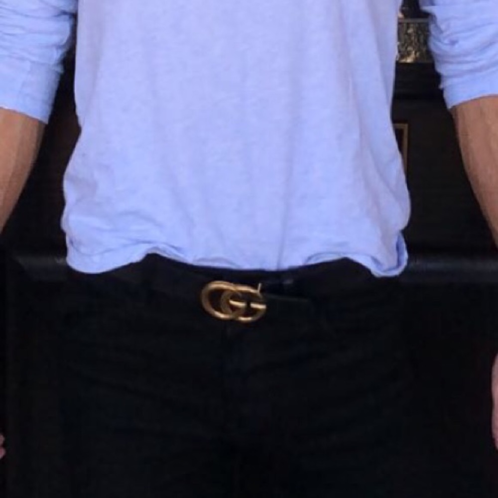 Selling a Gucci belt, hardware brass